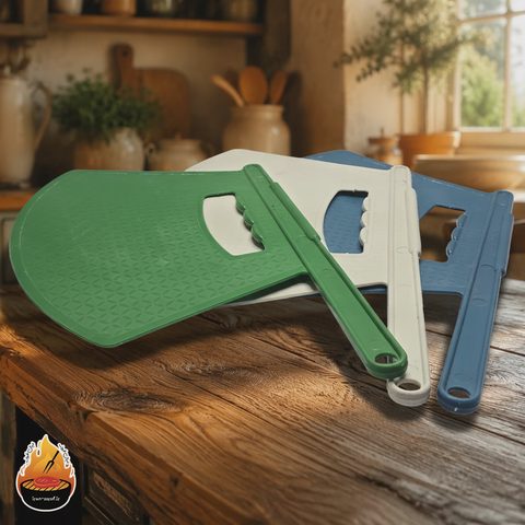 بادبزن دستی مدل ساده رنگبندی کامل