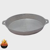 تابه چدن روسی بزرگ مدل مهمان در ۲ سایز — نمای جانبی و جزئیات ساخت