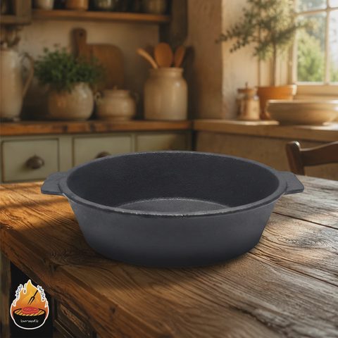 تابه چدنی دونفره مدل همدم
