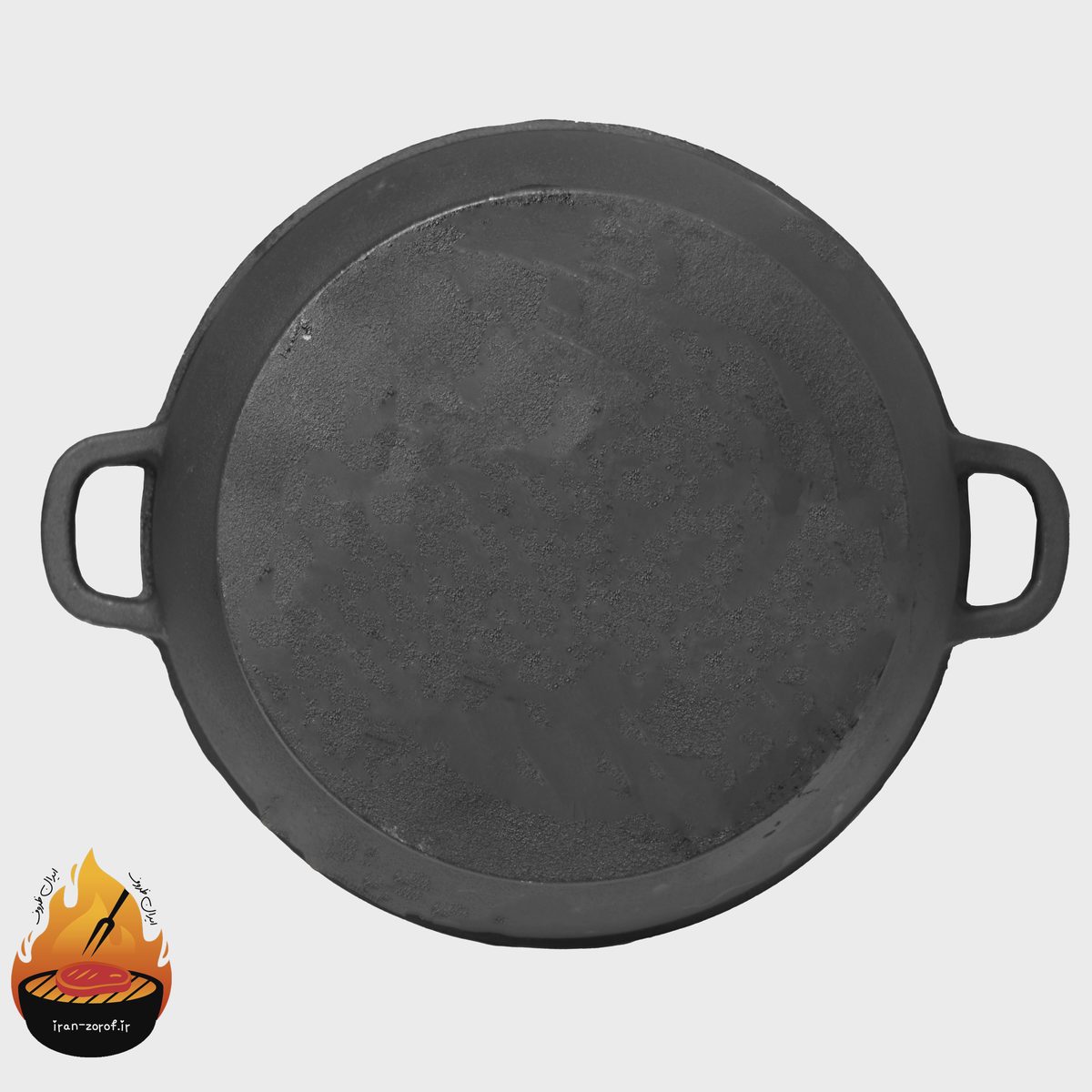 تابه چدن سایز 33 لبه بلند مدل سلطان