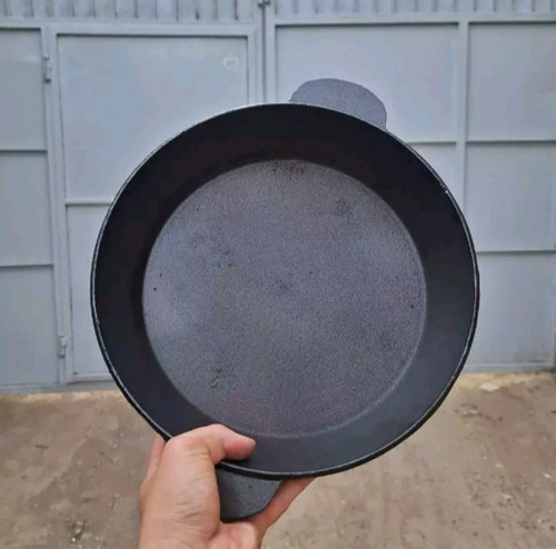 تابه چدنی سه خط، ماهیتابه چدنی اصل