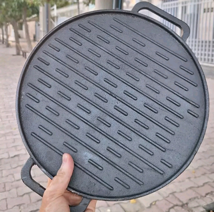 استیک پز چدنی اصل ایران ظروف آقای چدنی